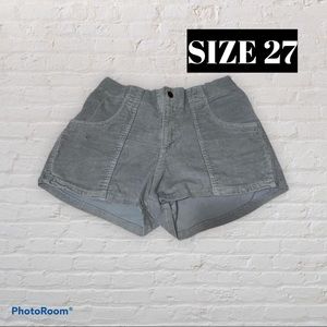 Corduroy shorts